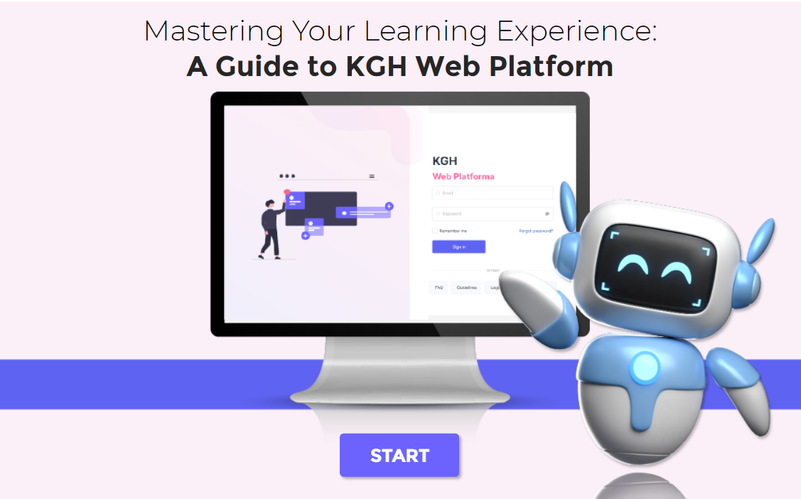 KGH web platform